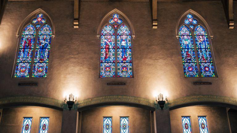 莫里斯教堂彩色玻璃